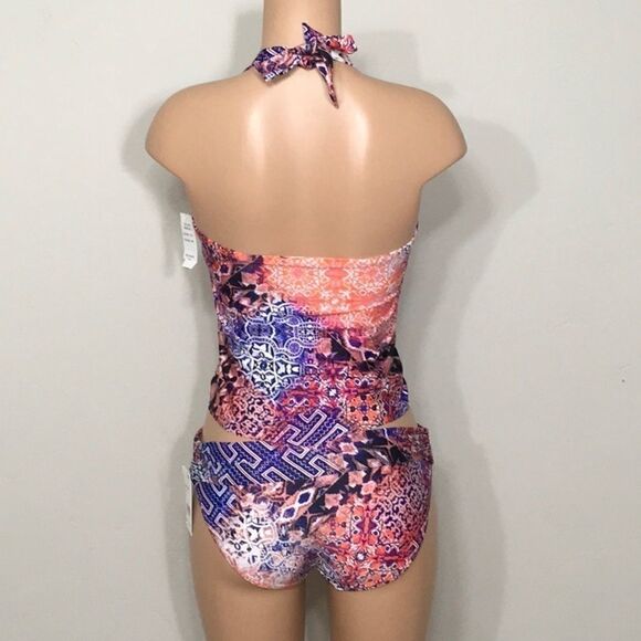 Kenneth Cole reaction tankini bikini set. NWT - Picture 4 of 6